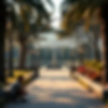 Lifestyle in the Parks of شويفات العين Scenic view of a park in شويفات العين reflecting lifestyle