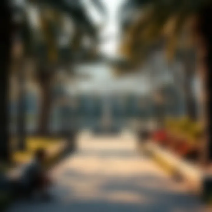 Lifestyle in the Parks of شويفات العين Scenic view of a park in شويفات العين reflecting lifestyle