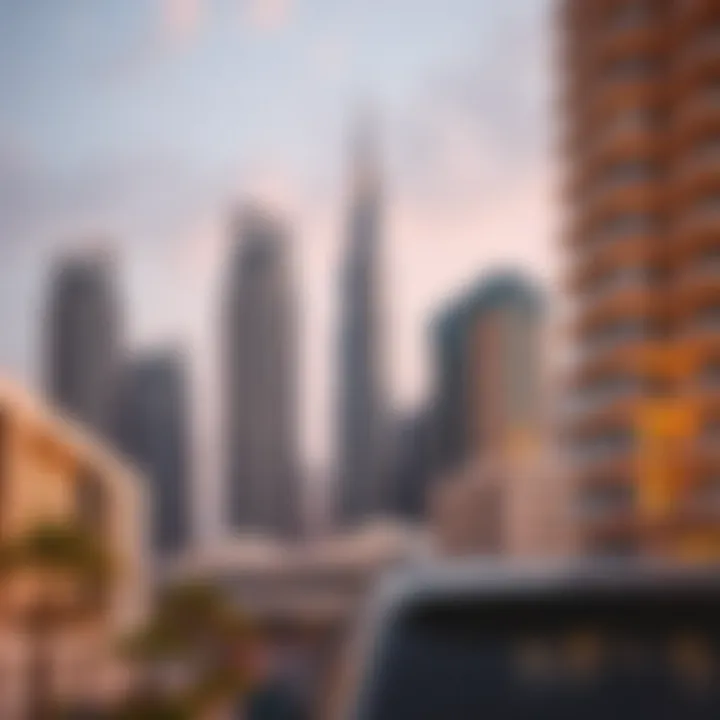 Bur Dubai skyline showcasing modern architecture