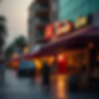 Vibrant Lifestyle in Al Jumeirah A vibrant street scene highlighting lifestyle amenities in Al Jumeirah