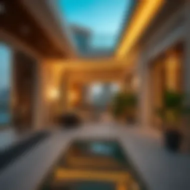 Elegant balcony design reflecting modern architecture