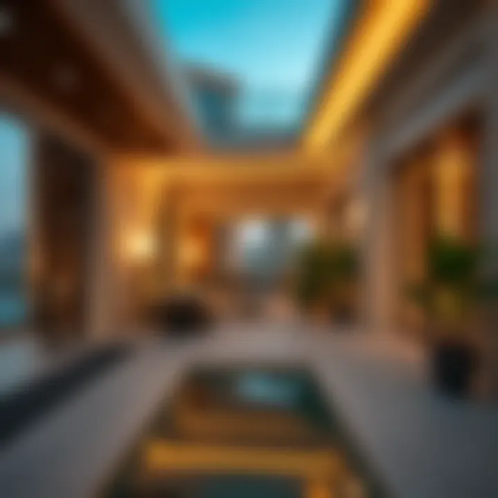 Elegant balcony design reflecting modern architecture