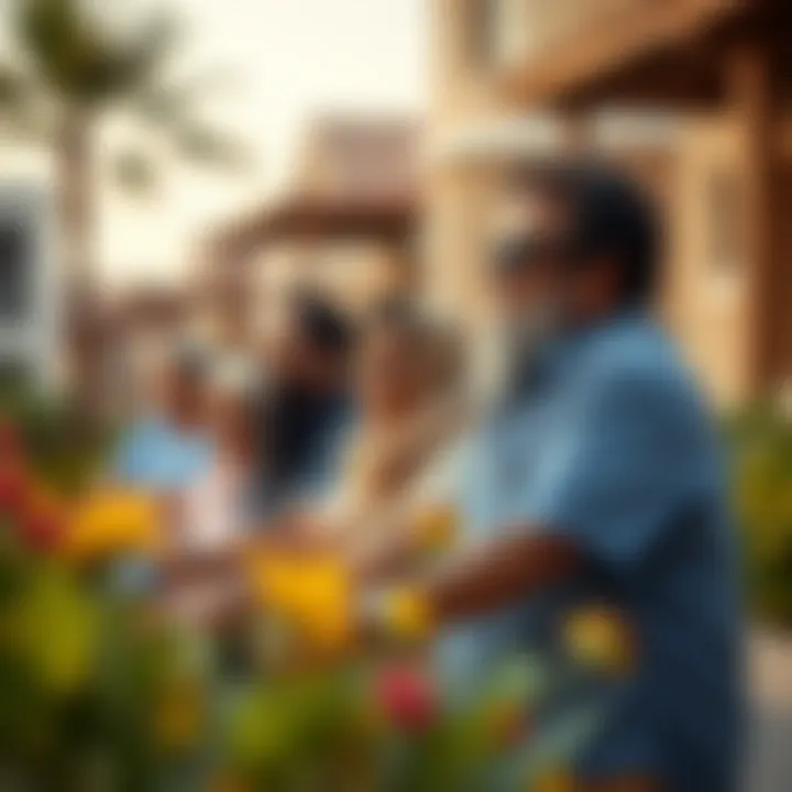 Community Life in Damac Hills Vibrant community life in Damac Hills