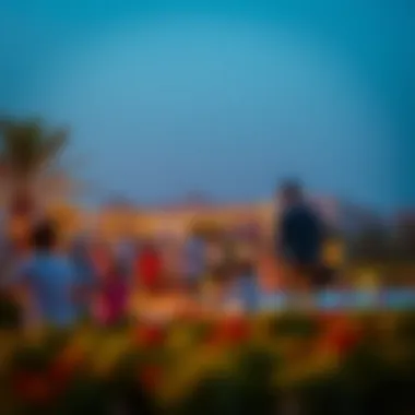 Vibrant lifestyle and recreational activities in Damac Hills