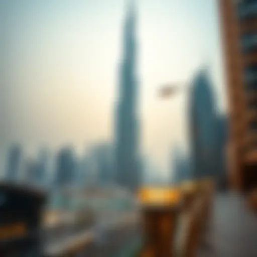 The stunning skyline of Dubai featuring the Burj Khalifa