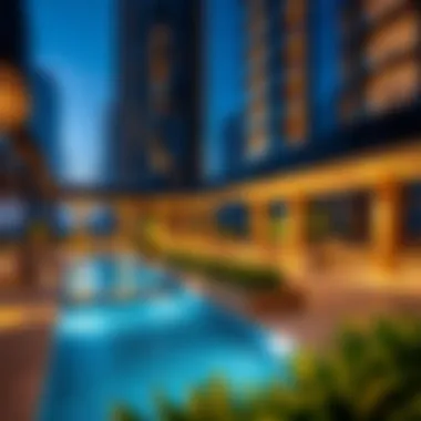 Luxurious Amenities at Verde JLT Luxurious amenities in Verde JLT highlighting lifestyle excellence