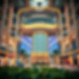 Stunning architectural view of Warqa Mall exterior