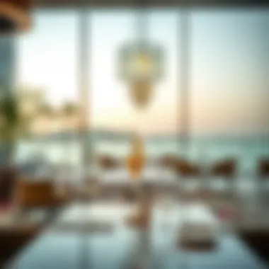 Gourmet dining experience at Fairmont Palm Jumeirah