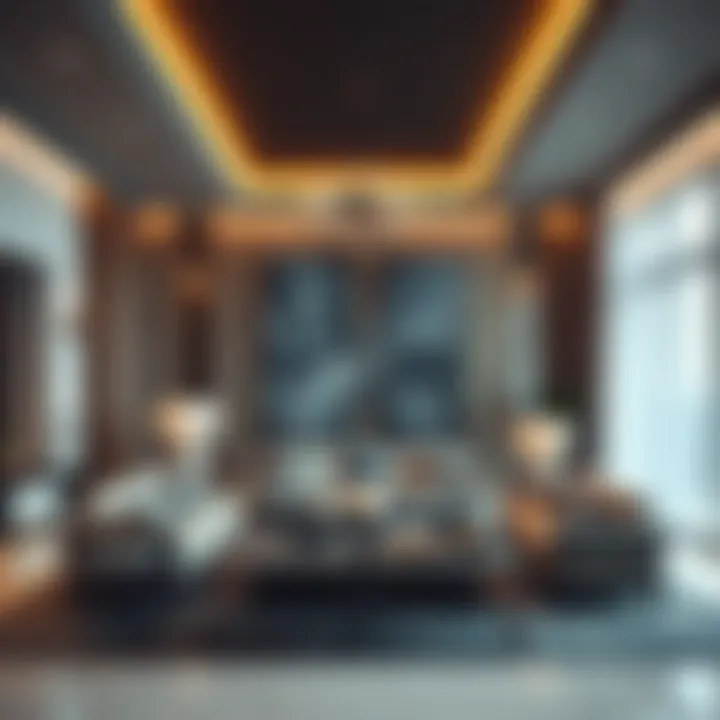 An elegant interior featuring local Emirati designs