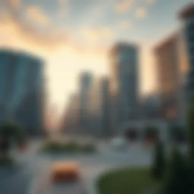 Technology Integration in Urban Development Technological innovations being integrated into urban planning