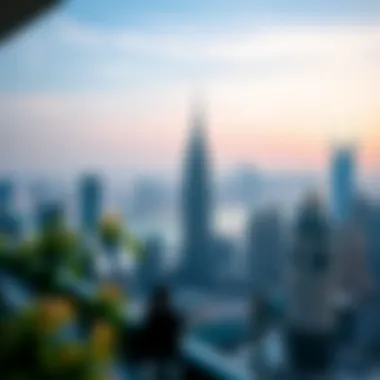 Stunning view from Grand Bellevue balcony