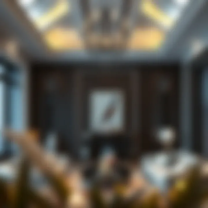 Elegant interior of a high-end property in Dubai