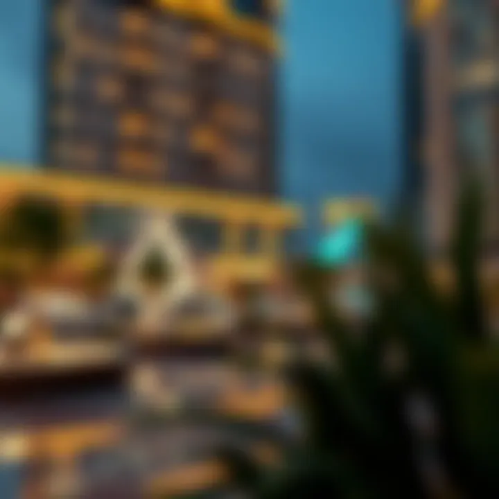 Graph depicting Dubai's hotel market trends