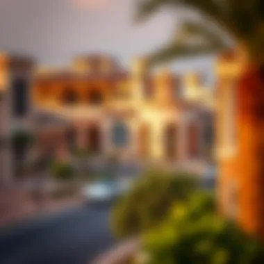 Diverse Neighborhoods with Hotel Properties in Dubai Dubai neighborhood showcasing various hotel properties