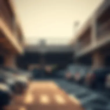 Infographic showing parking fee structures in Dubai