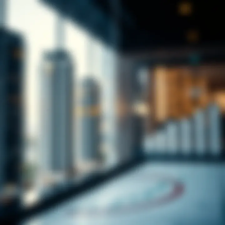 Investment opportunities in JLT Cluster Q represented through real estate charts