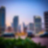 Breathtaking skyline view of JLT Cluster Q showcasing modern architecture