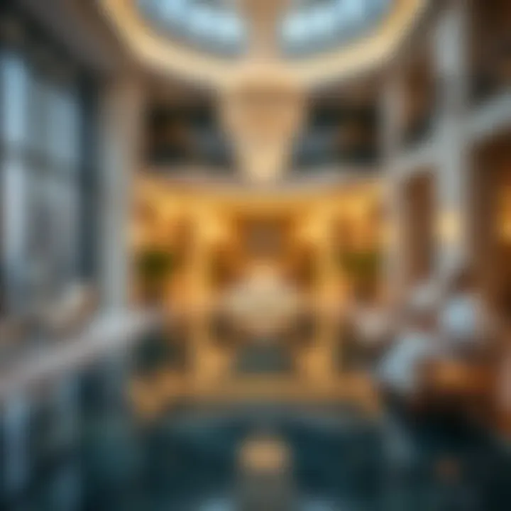 Luxurious amenities within Lillian Tower