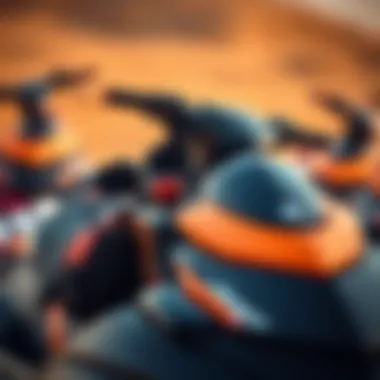 Safety equipment provided for jet ski rental in Dubai