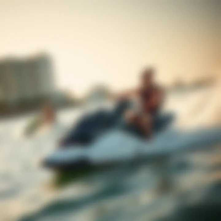 Experience the thrill of jet skiing in Dubai's serene waters