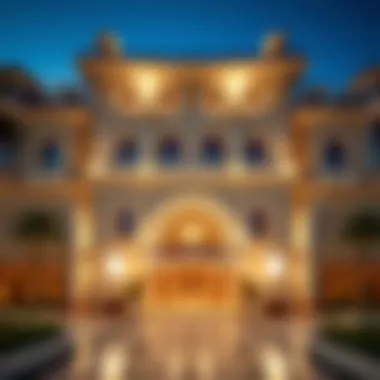 Stunning architectural details of Manazel Deira Emirates