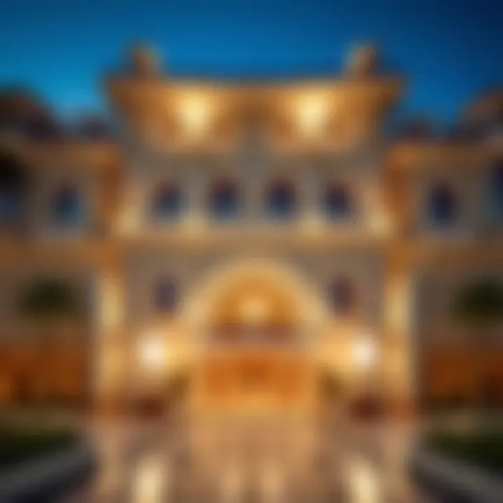 Stunning architectural details of Manazel Deira Emirates