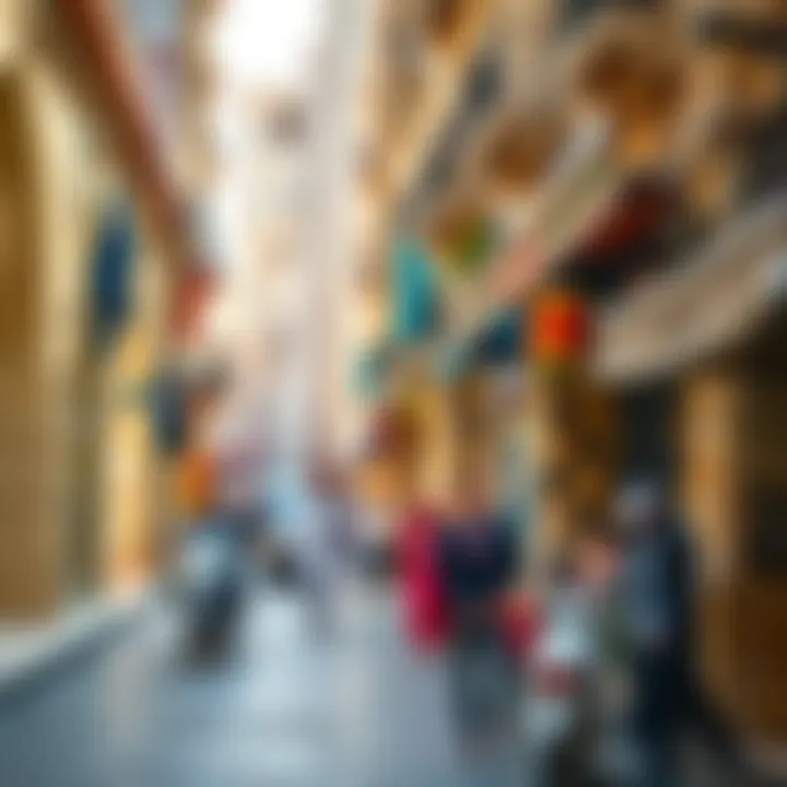 Vibrant lifestyle in Deira, showcasing local culture