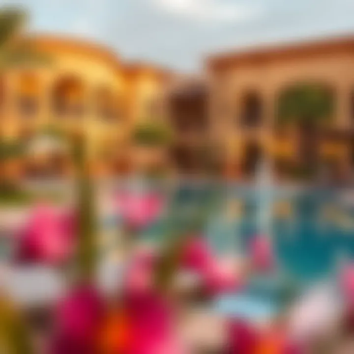 Community amenities including a swimming pool and recreational areas