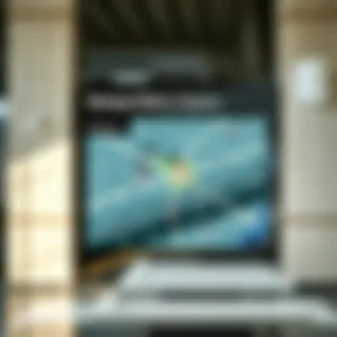 Map highlighting Baniyas Metro Station and surrounding areas