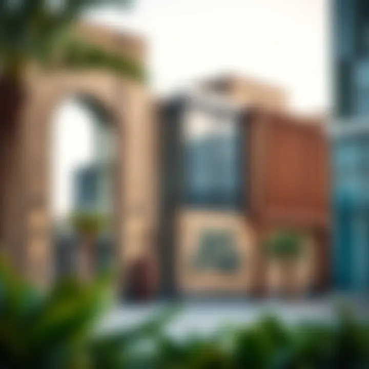 Commercial spaces in Gate Village highlighting investment opportunities