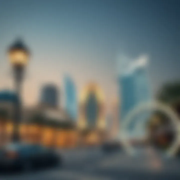 Cultural landmarks in Dubai representing diversity