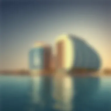 Conceptual architectural representation of Palm Jebel Ali