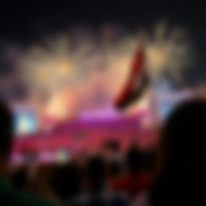 Traditional celebration of UAE National Day