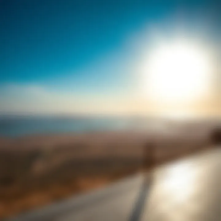 Scenic view of Ras Al Khor Wildlife Sanctuary