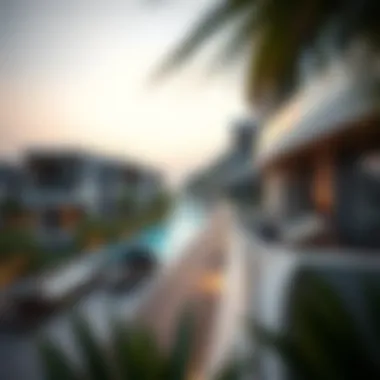 Stunning architectural design of Reem Hills residences