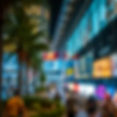 An overview of popular shopping districts in Dubai.