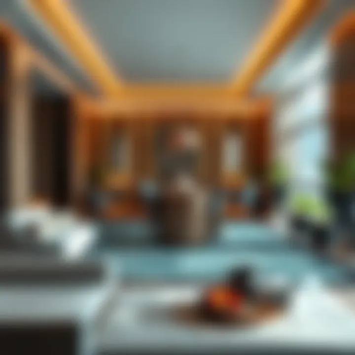 High-end amenities in a Downtown Dubai residence