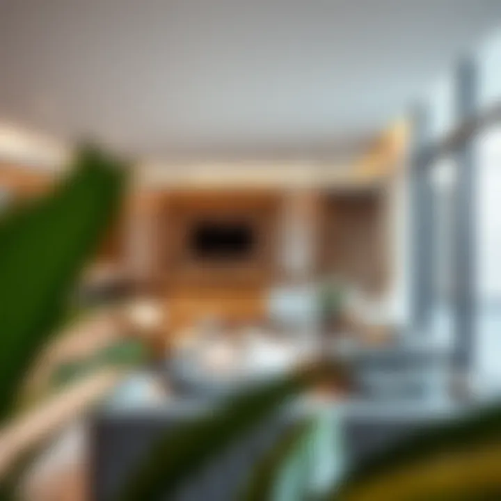 Customer Interaction Area at Samana Sales Office Interior shot of the Samana Sales Office highlighting customer interaction area