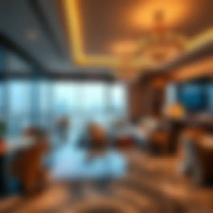 Sky View Hotel's unique amenities and features