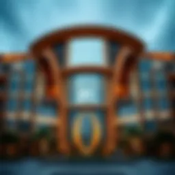 Stunning architectural view of Roxy at City Walk