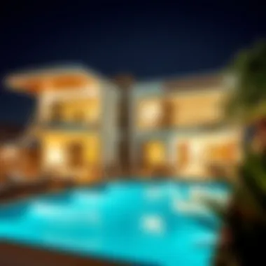 Contemporary Luxury Villa Modern villa with contemporary design and luxurious amenities