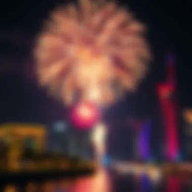 New Year's Eve Fireworks Fireworks display during New Year's Eve