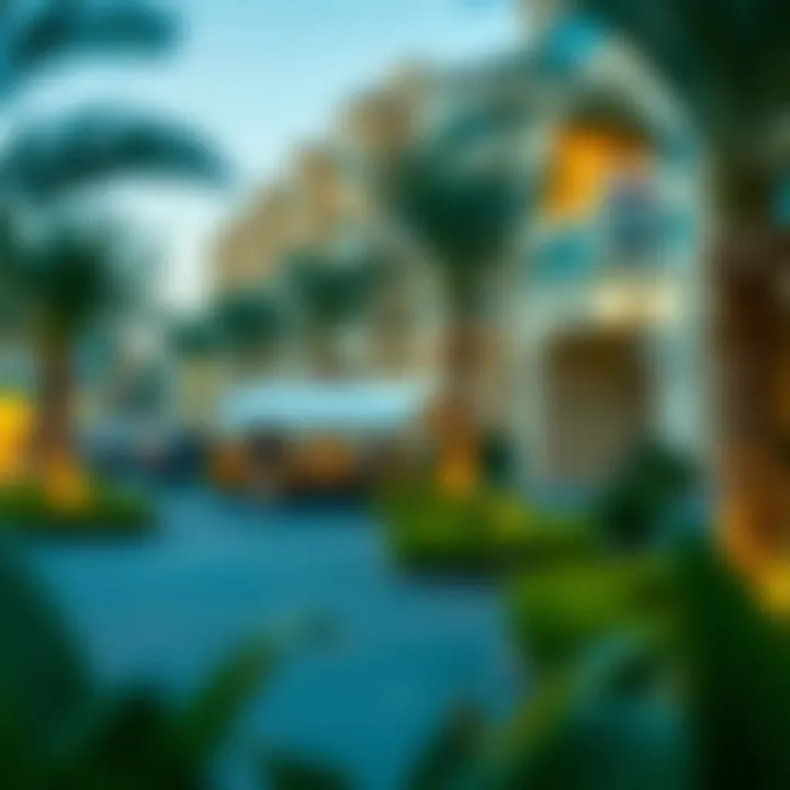 Community life within Dubai's business villages