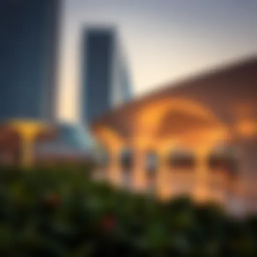 Architectural design of Dubai Knowledge Park Metro Station