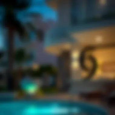 Close-up of a property listing featuring a Makani number