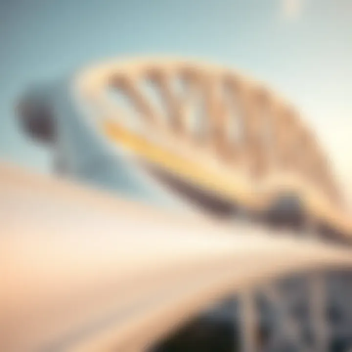 Architectural details of the Sky Track structure