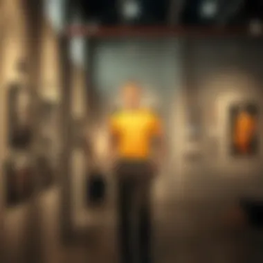 Spotlight on Emerging Talent at Warehouse 421 Emerging artist showcasing work at Warehouse 421