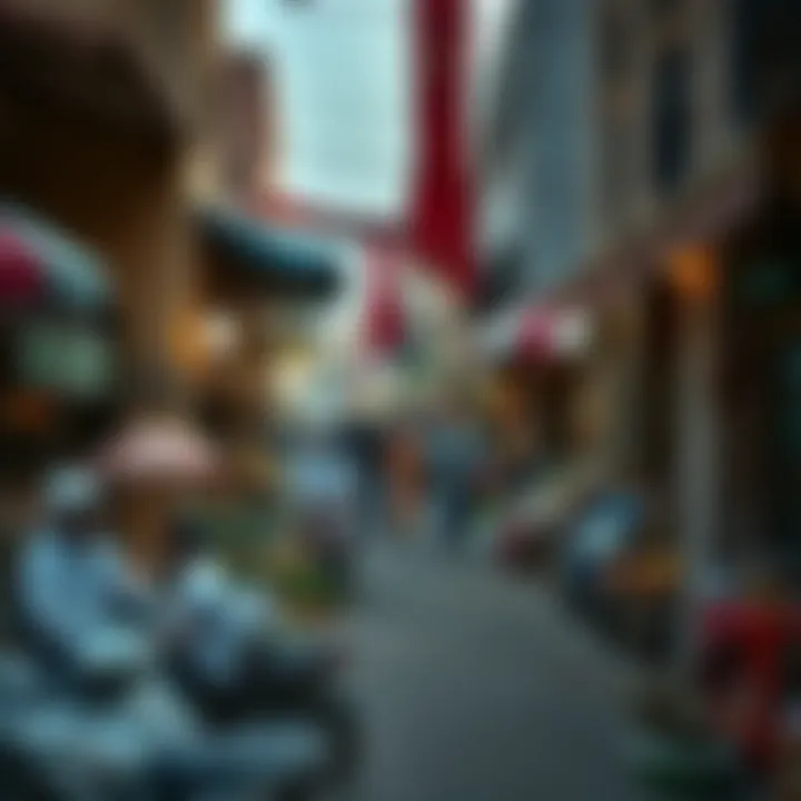 Local market scene in Warsan 2 displaying cultural vibrancy