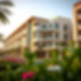 A vibrant view of Warsan 2 showcasing modern architecture