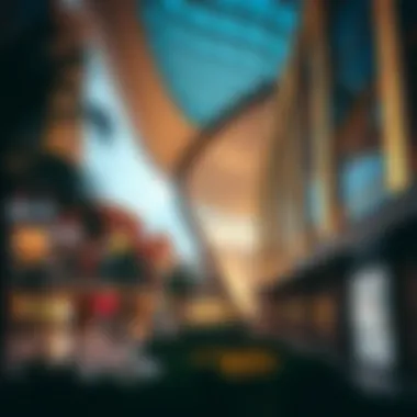 Architectural design of Wasl Village Retail Center